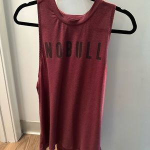 NOBULL High-Neck Tank - Wine, Size M